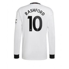Manchester United Marcus Rashford #10 Bortatröja 2022-23 Långärmad